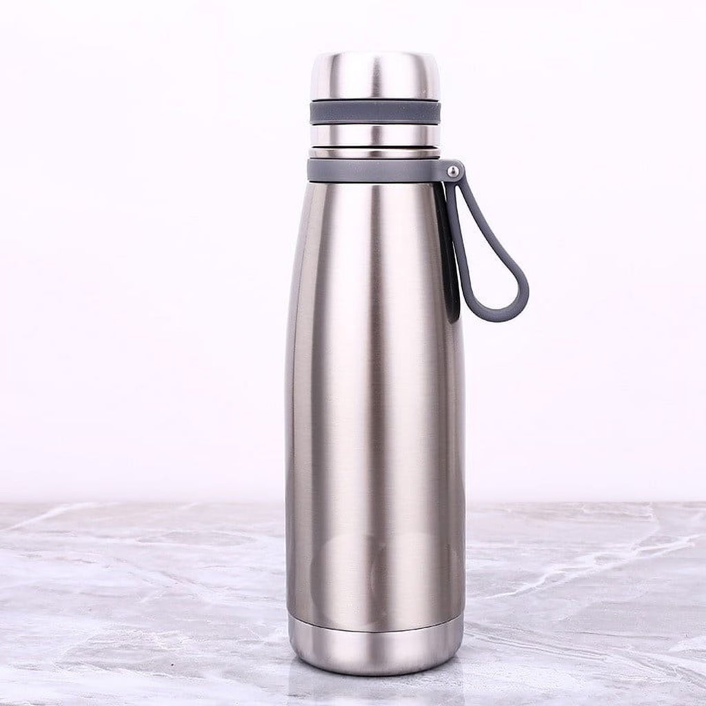Stainless Steel Thermos with Ergonomic Handle