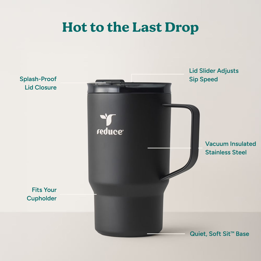 Stainless Steel Insulated Tumbler with Adjustable Flow Lid – 18 oz