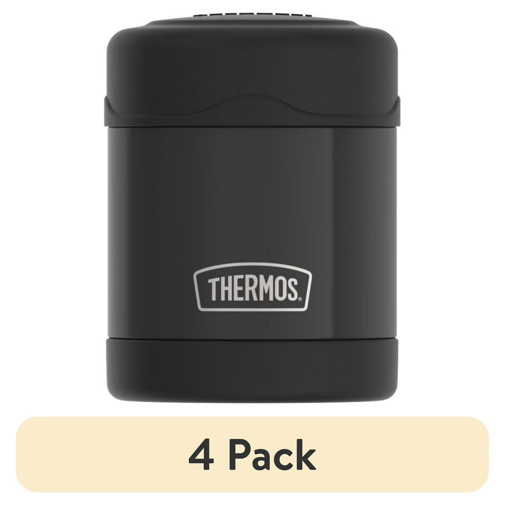 Vacuum Insulated Stainless Steel Food Jar – 4 Pack, 10 oz