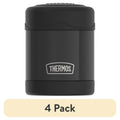 Vacuum Insulated Stainless Steel Food Jar – 4 Pack, 10 oz