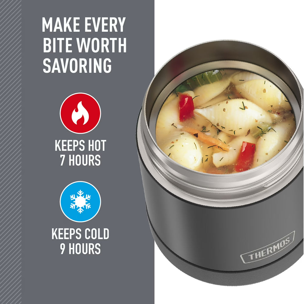 Vacuum Insulated Stainless Steel Food Jar – 4 Pack, 10 oz