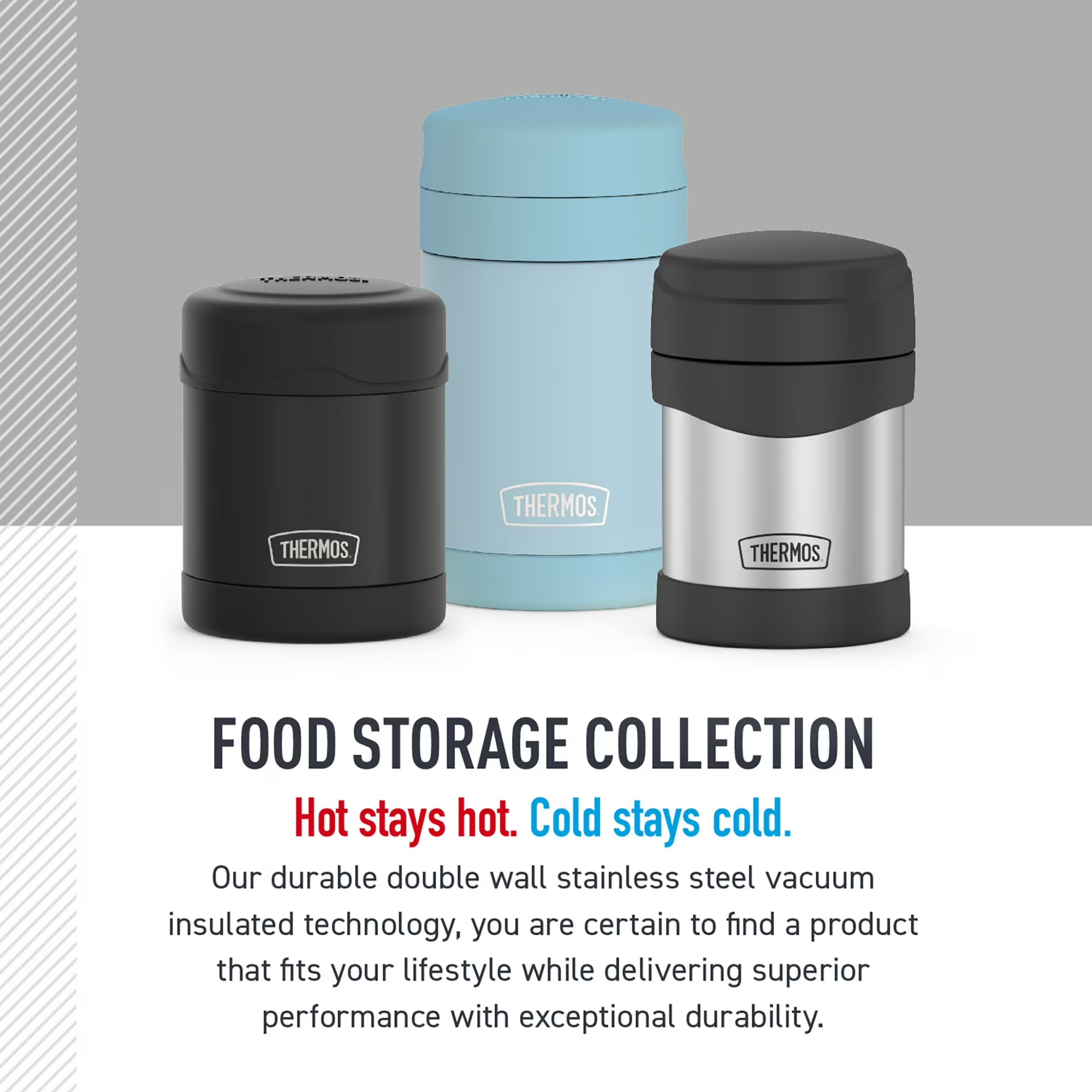 Vacuum Insulated Stainless Steel Food Jar – 4 Pack, 10 oz